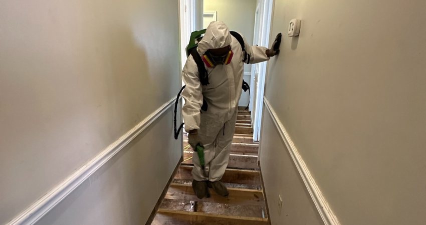 Crawl Space Mold Removal in Two Rivers, WI — photo 2