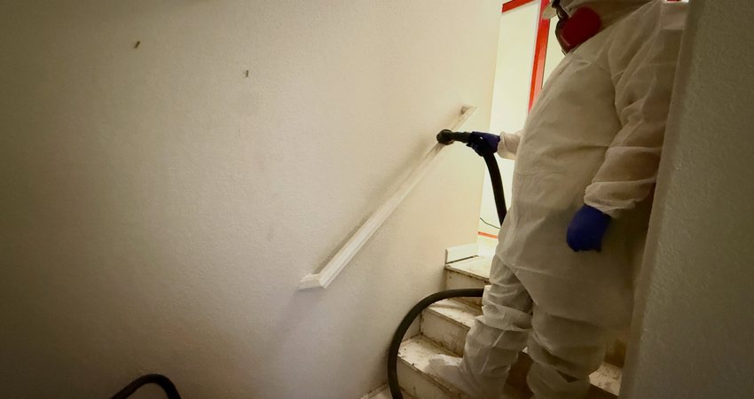 Commercial Building Remediation in Manitowoc, WI — photo 1