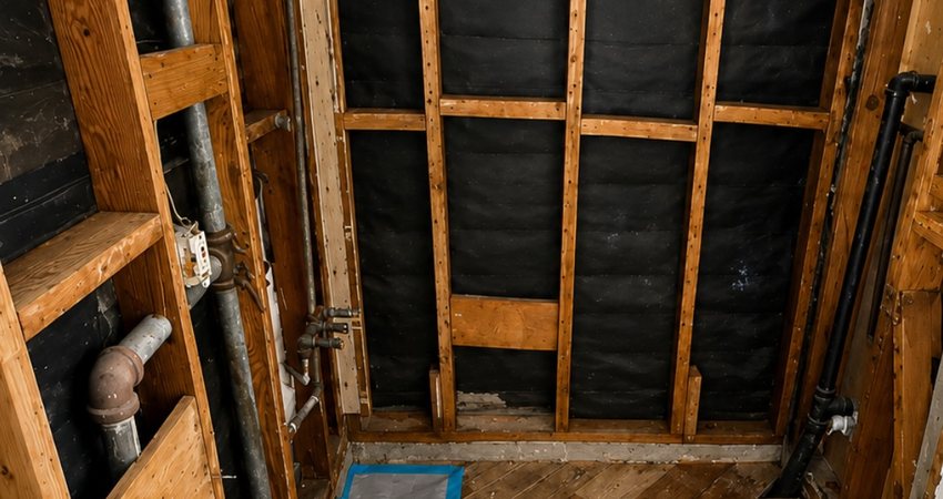 Kitchen Water Damage & Mold in Manitowoc, WI — photo 1